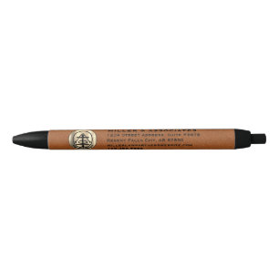 Customisable Pen with Gold Logo for Your Business