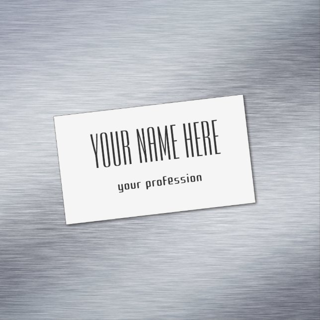 Customisable personal business card (In Situ)