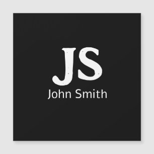 Customisable personal initials