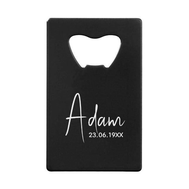 Customisable personal initials,  gift for man (Front)