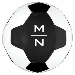 Customisable personal monogram football