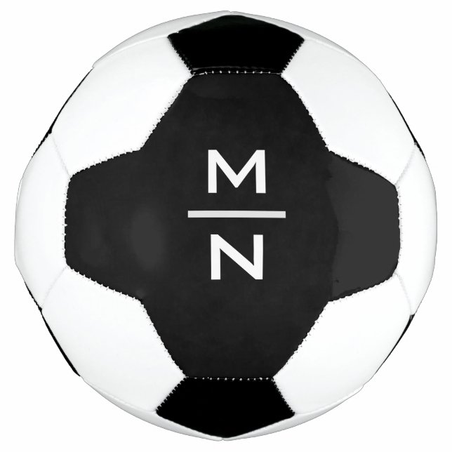 Customisable personal monogram football (Front)
