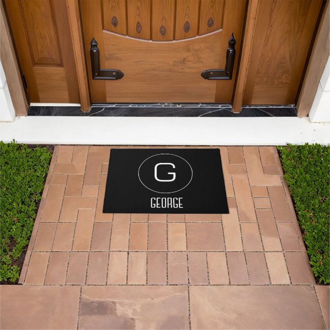 Customisable personal name logo  doormat (Outdoor)