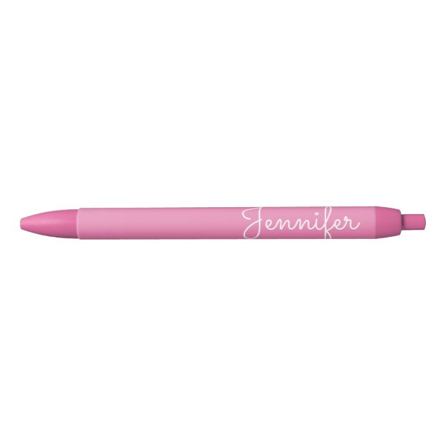 Customisable personal name, Personal name Black Ink Pen (Front)