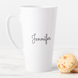 Customisable personal name, Personal name Latte Mug