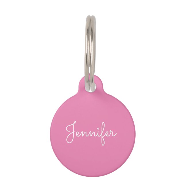 Customisable personal name, Personal name Pet Tag (Front)