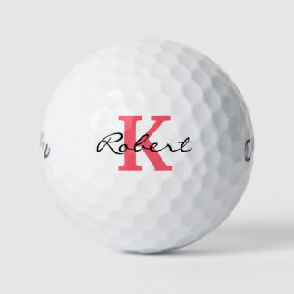 Customisable Personalised Monogrammed Callaway Golf Balls