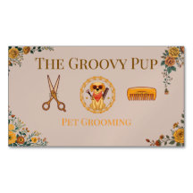 Customisable Pet Care Professional Card