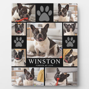 Customisable Pet Dog Memorial Photo Keepsake Plaque