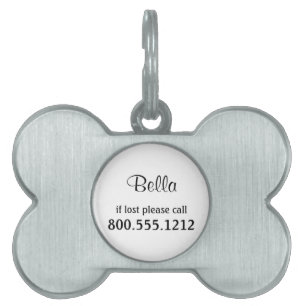 Customisable Pet Identity Tag