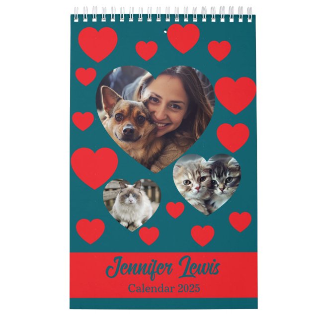  Customisable Pet Lover's Calendar  (Cover)