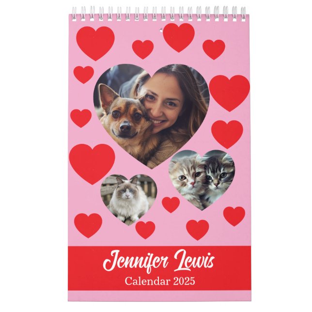 Customisable Pet Lover's Calendar (Cover)