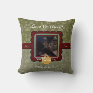 Customisable Pet Memorial Cushion