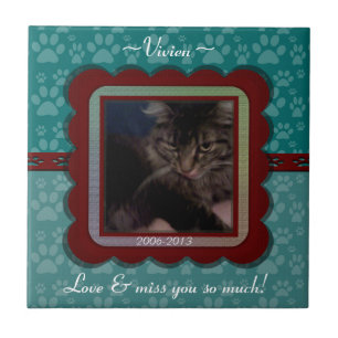 Customisable Pet Memorial Tile