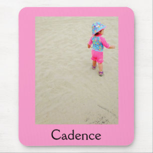 Customisable Photo and Name mouse pad