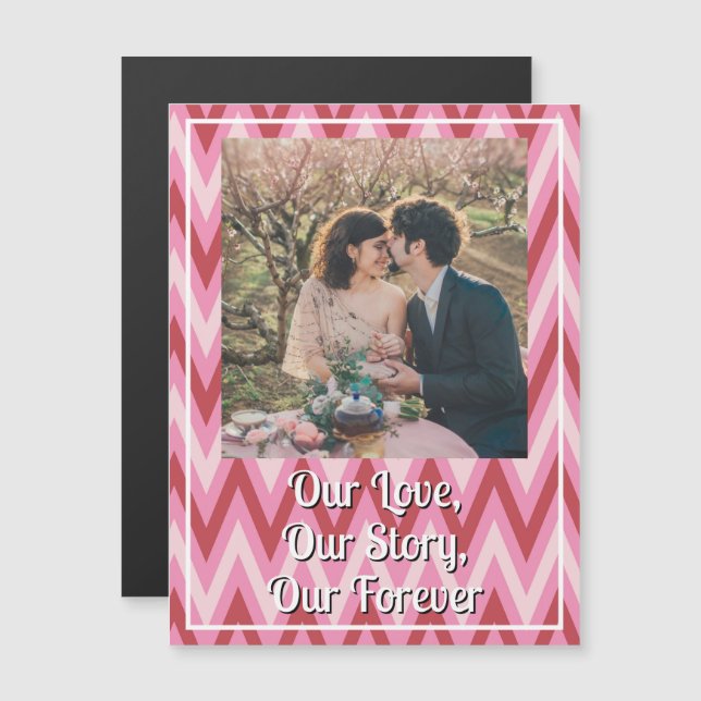 Customisable Photo and Text Valentine's Day Card (Front/Back)