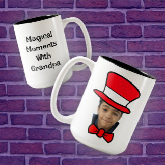 Customisable Photo Booth Top Hat Mug