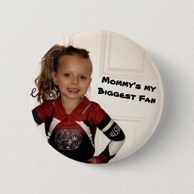 Customisable Photo Button (Front)