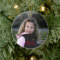 Customisable photo Christmas ornament gift