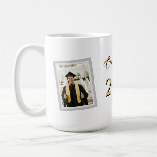 Customisable Photo Class of 202X Graduation Coffee Mug
