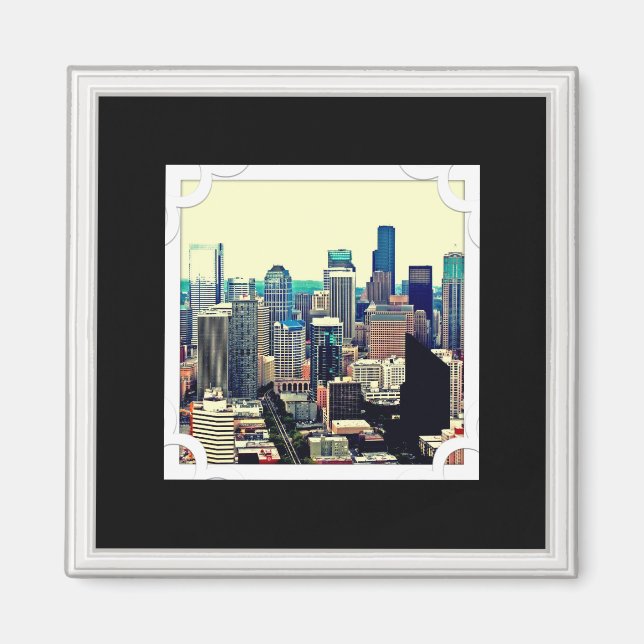 Customisable Photo Frame Magnet (Front)