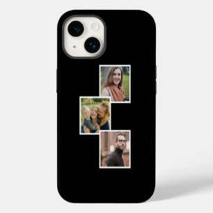 Customisable Photo Grid Simple Design iPhone 14 Case