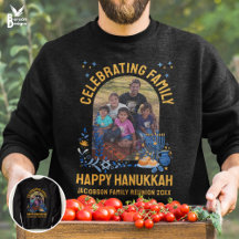 Customisable Photo HANUKKAH FAMILY REUNION