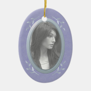 Customisable Photo Memorial / Remembrance Ceramic Tree Decoration