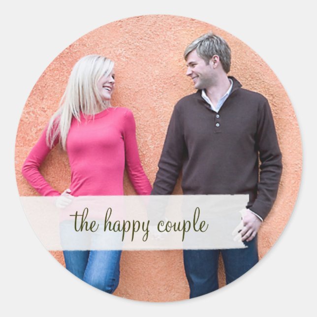 Customisable Photo Sticker (Front)