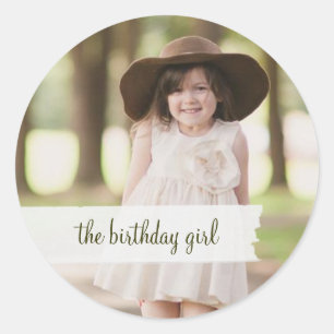 Customisable Photo Sticker