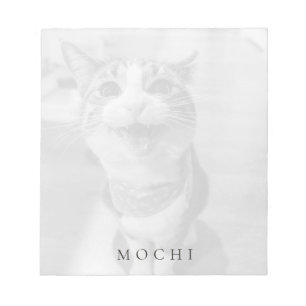 Customisable Photo Template for Pet Photo And Text Notepad