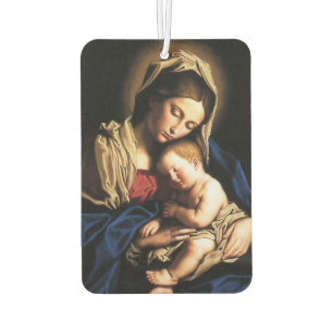 Customisable Photo & Virgin Mary Car Air Freshener