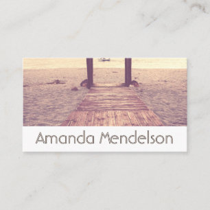 Customisable photography business card