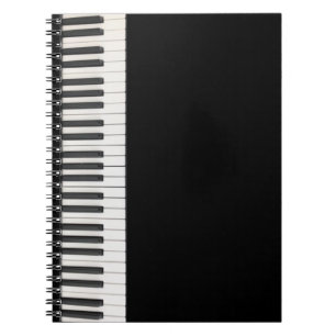Customisable Piano Keyboard Notebook