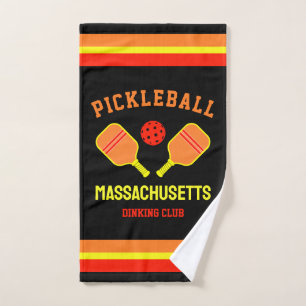 Customisable pickleball hand towel