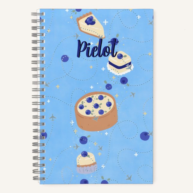 Customisable Pilot  Notebook (Front)