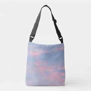 Customisable Pink Clouds Crossbody Bag