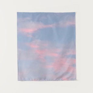 Customisable Pink Clouds Tapestry