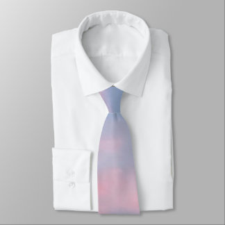 Customisable Pink Clouds Tie