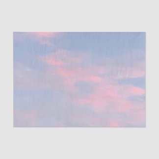 Customisable Pink Clouds Tissue Paper