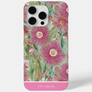 Customisable Pink Eucalyptus After The Rain iPhone 15 Pro Max Case