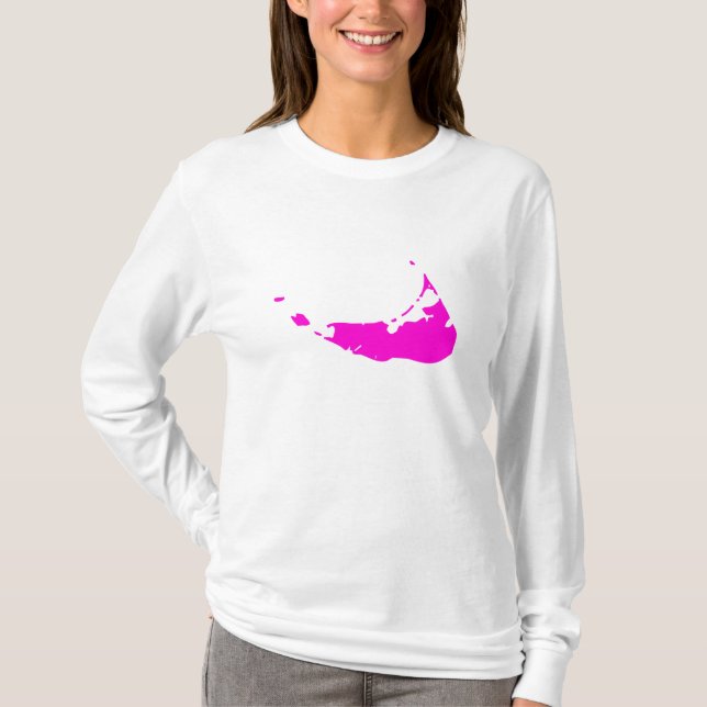 Customisable Pink Nantucket T-Shirt (Front)