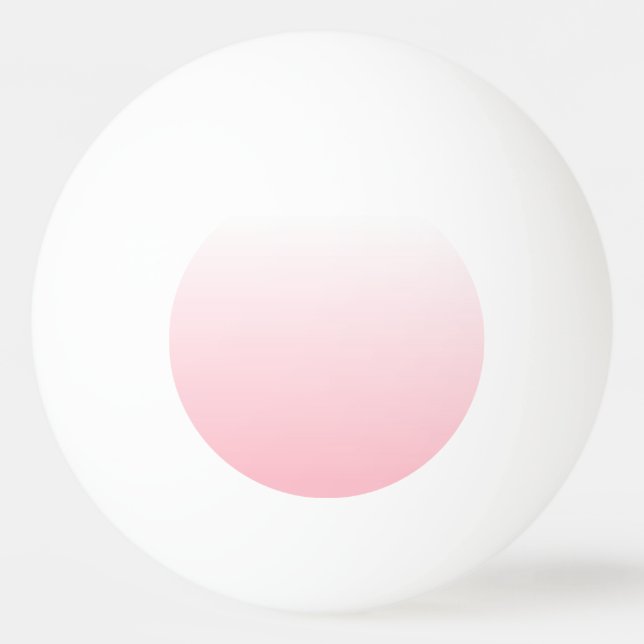Customisable Pink Ombre Ping Pong Ball (Back)