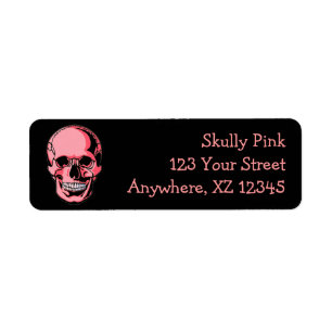 Customisable Pink Skull