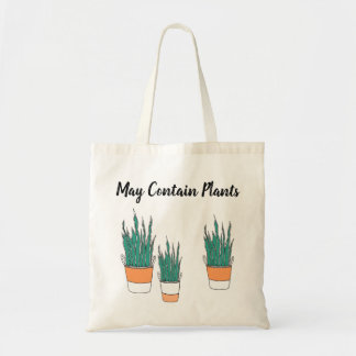 Customisable Plant Lover Snake Plant Tote Bag