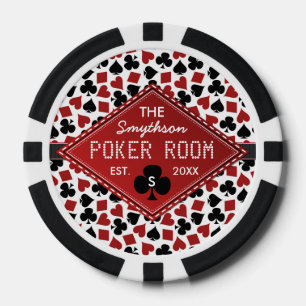 Customisable Poker Room Casino Poker Chips