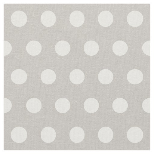 customisable polka dots pattern in light grey | Zazzle