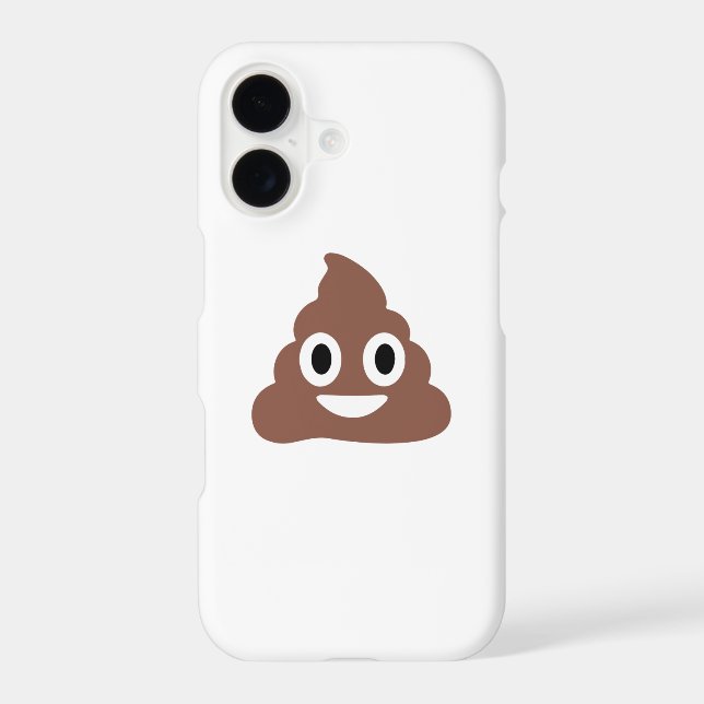 Customisable Poo Emoticon (Back)