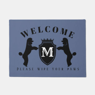 Customisable Poodle Door Mat (Puppy cut)