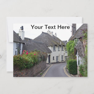 Customisable Porlock, Somerset Card